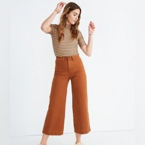 Madewell Wide Leg Crop